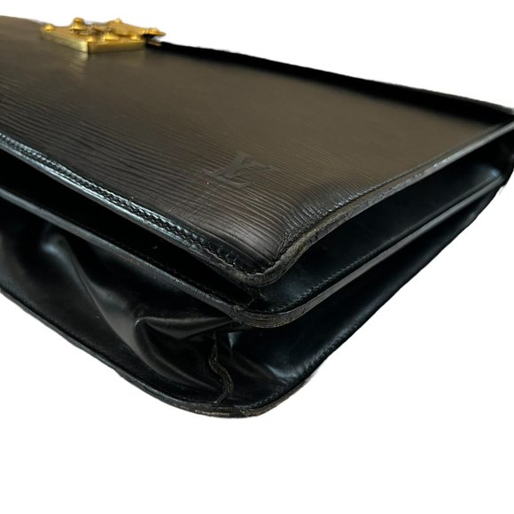 Authentic Louis Vuitton Brief Case Serviette Couseiller Epi Used LV Handbag Vint - Picture 8 of 13